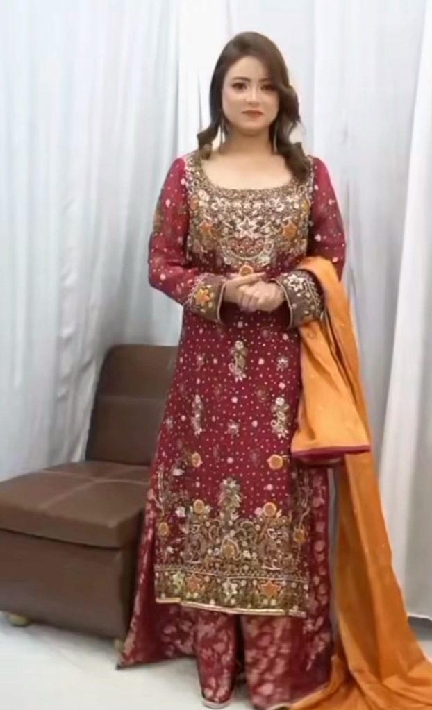 new bridal red suit